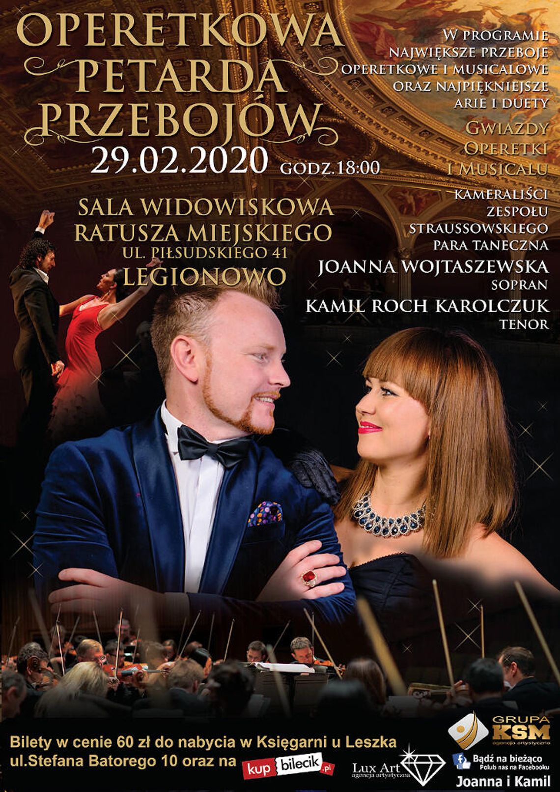 NAJGORĘTSZA PARA OPERETKOWA PRZYJEŻDŻA DO LEGIONOWA!