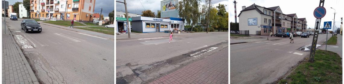 Niebezpieczne przejścia dla pieszych
