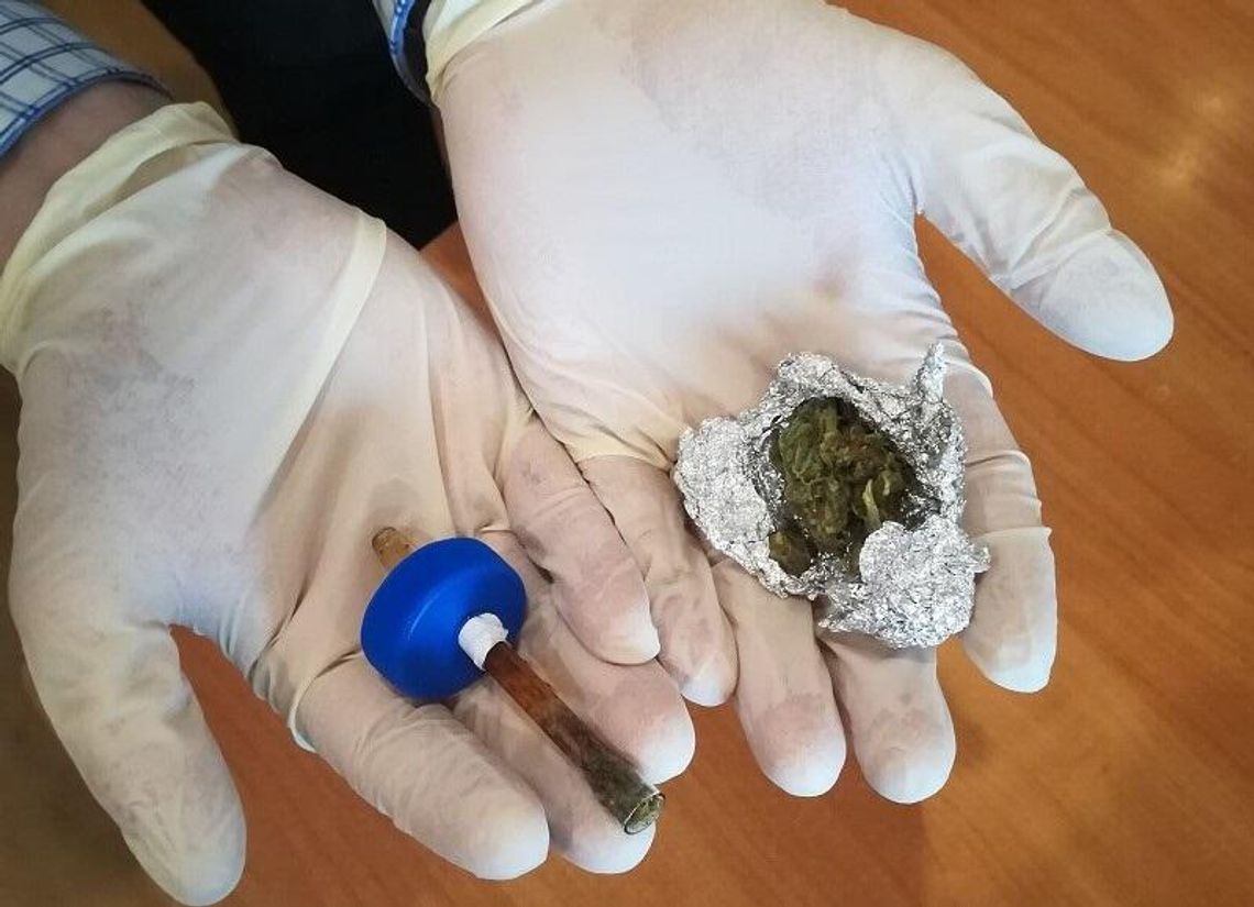 Nieletni zatrzymany z marihuaną