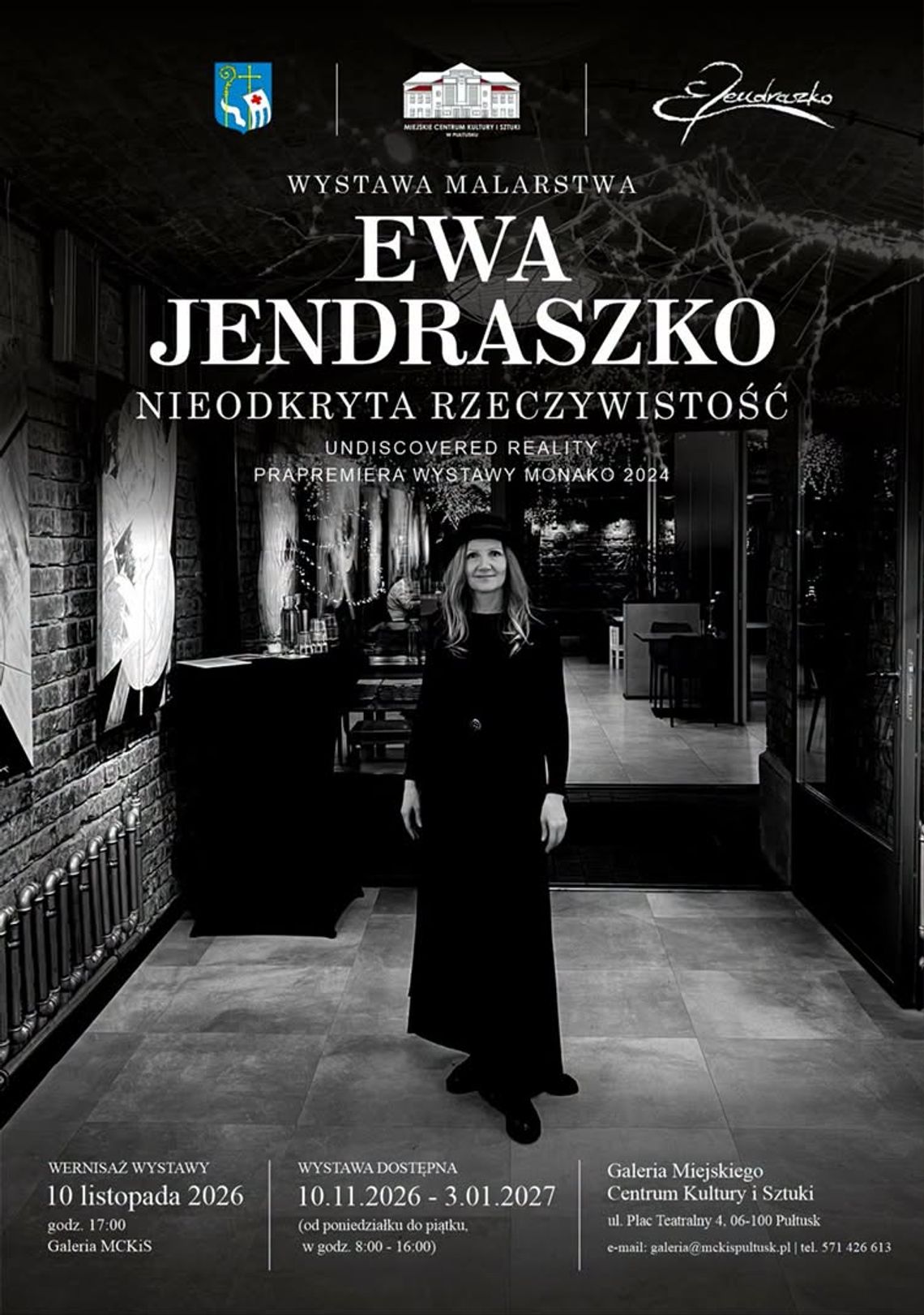 "Nieodkryta rzeczywistość” – wystawa malarstwa Ewy Jendraszko w Pułtusku "Nieodkryta rzeczywistość” – wystawa malarstwa Ewy Jendraszko w Pułtusku