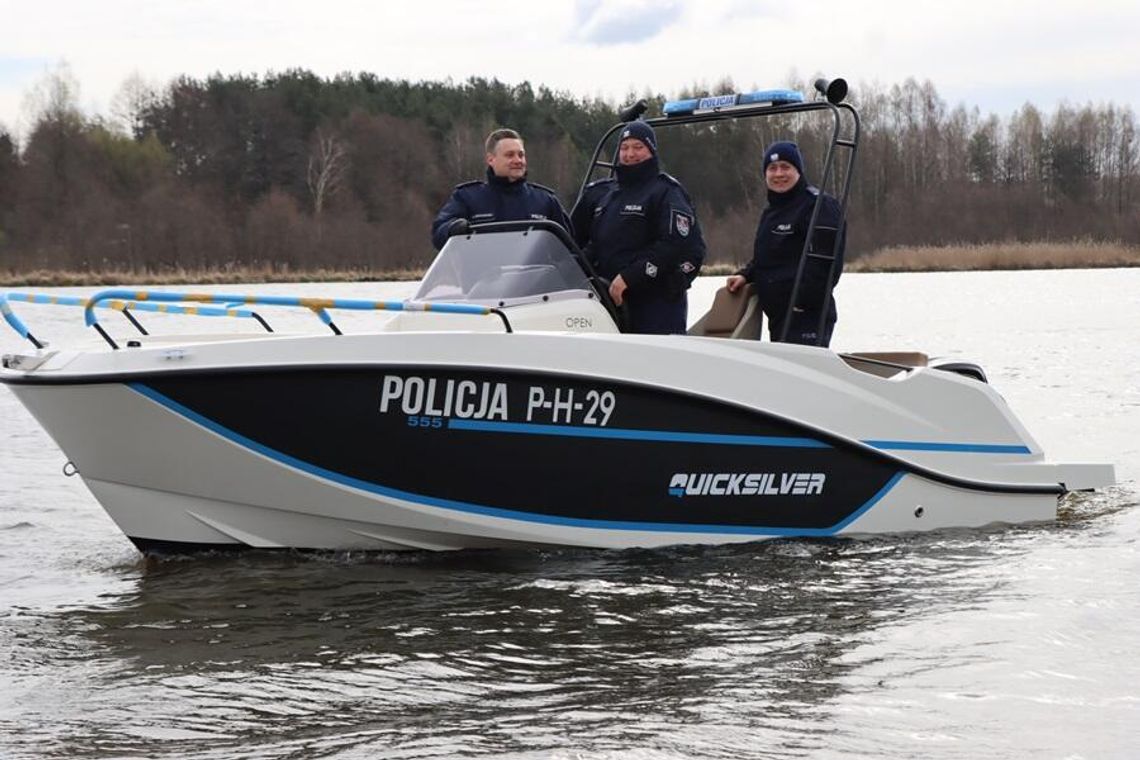 Nowa łódź dla pułtuskich policjantów