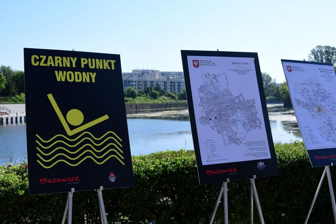 Nowe czarne punkty wodne na Mazowszu