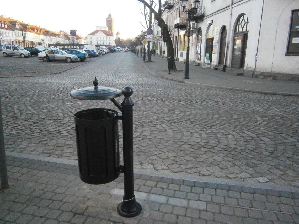 Nowe kosze w mieście