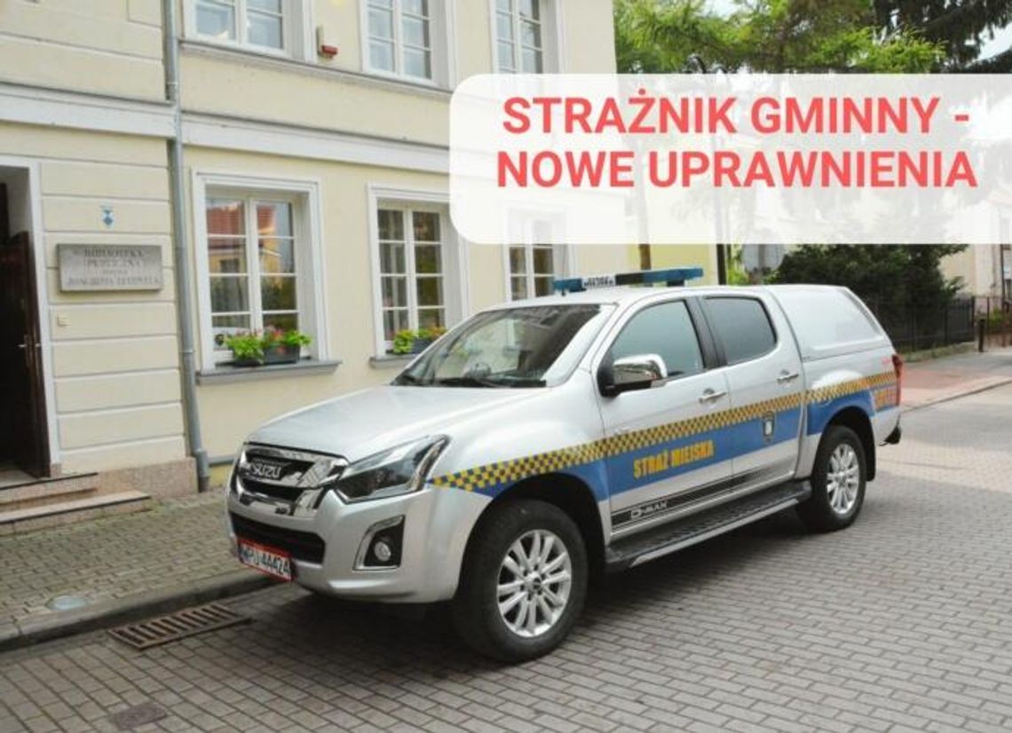 Nowe uprawnienia strażników miejskich
