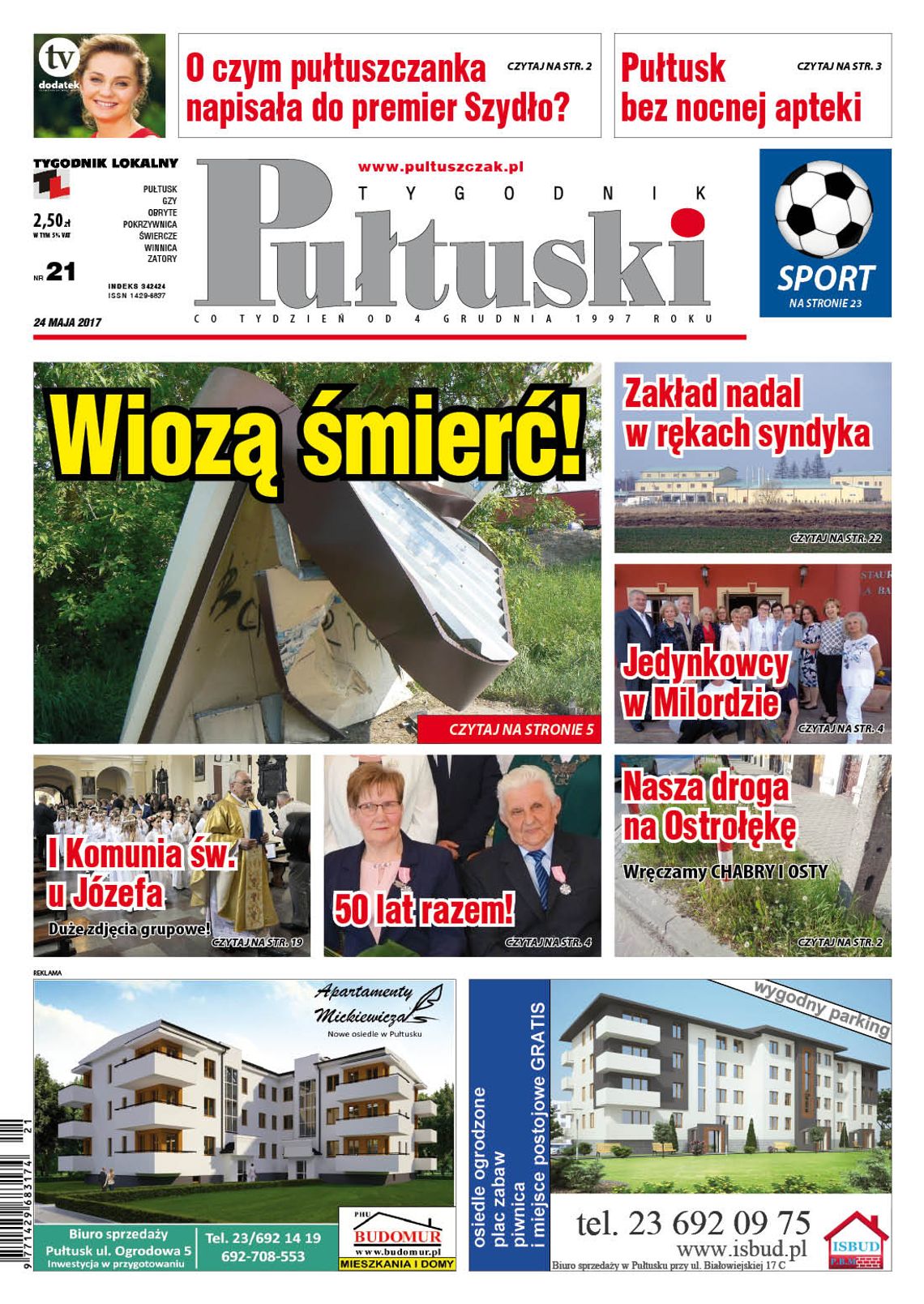 Nowe wydanie Tygodnika już w środę
