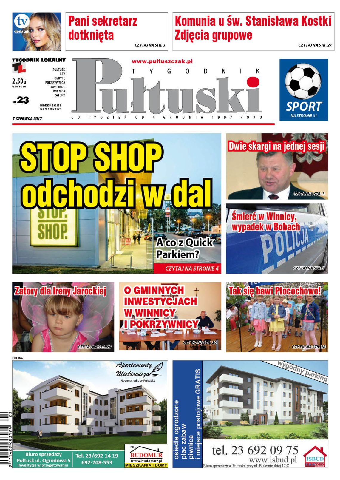 Nowe wydanie Tygodnika już w środę