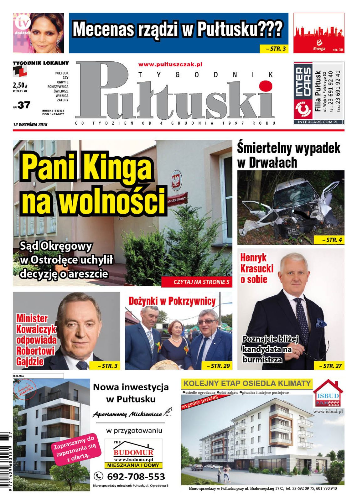Nowe wydanie Tygodnika już w środę