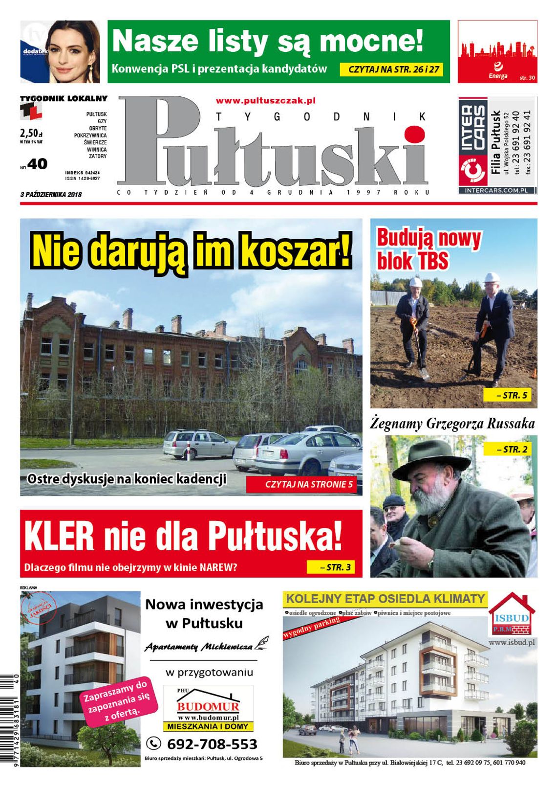 Nowe wydanie Tygodnika już w środę