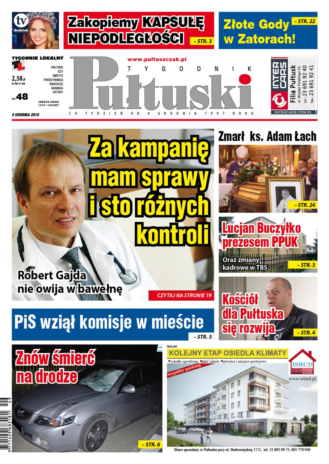 Nowe wydanie Tygodnika już w środę