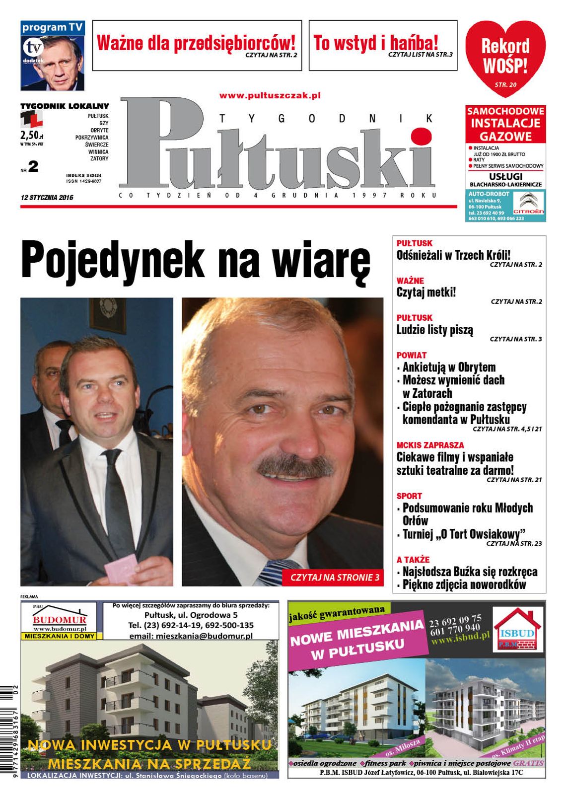 Nowe wydanie Tygodnika już we wtorek