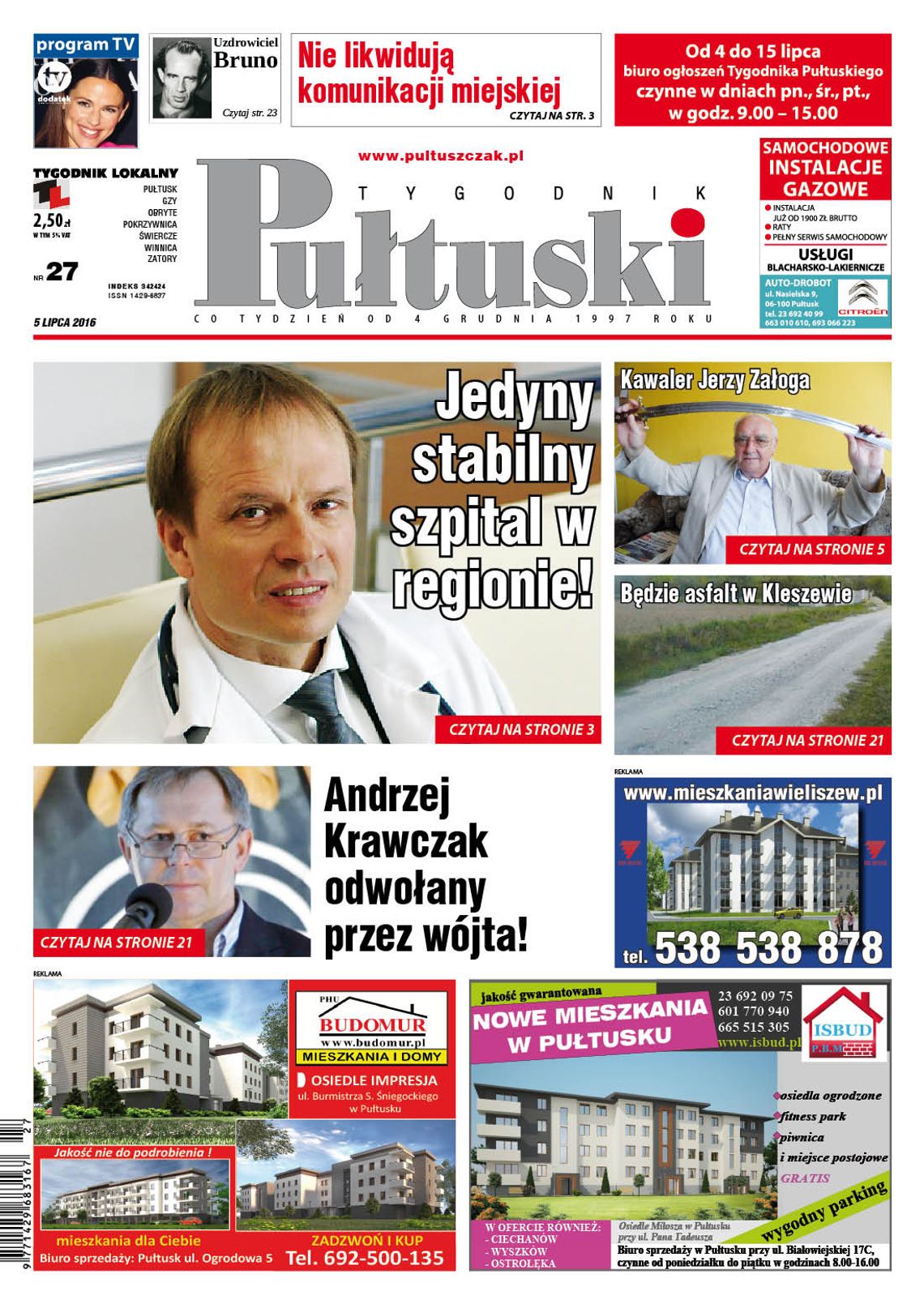 Nowe wydanie Tygodnika już we wtorek