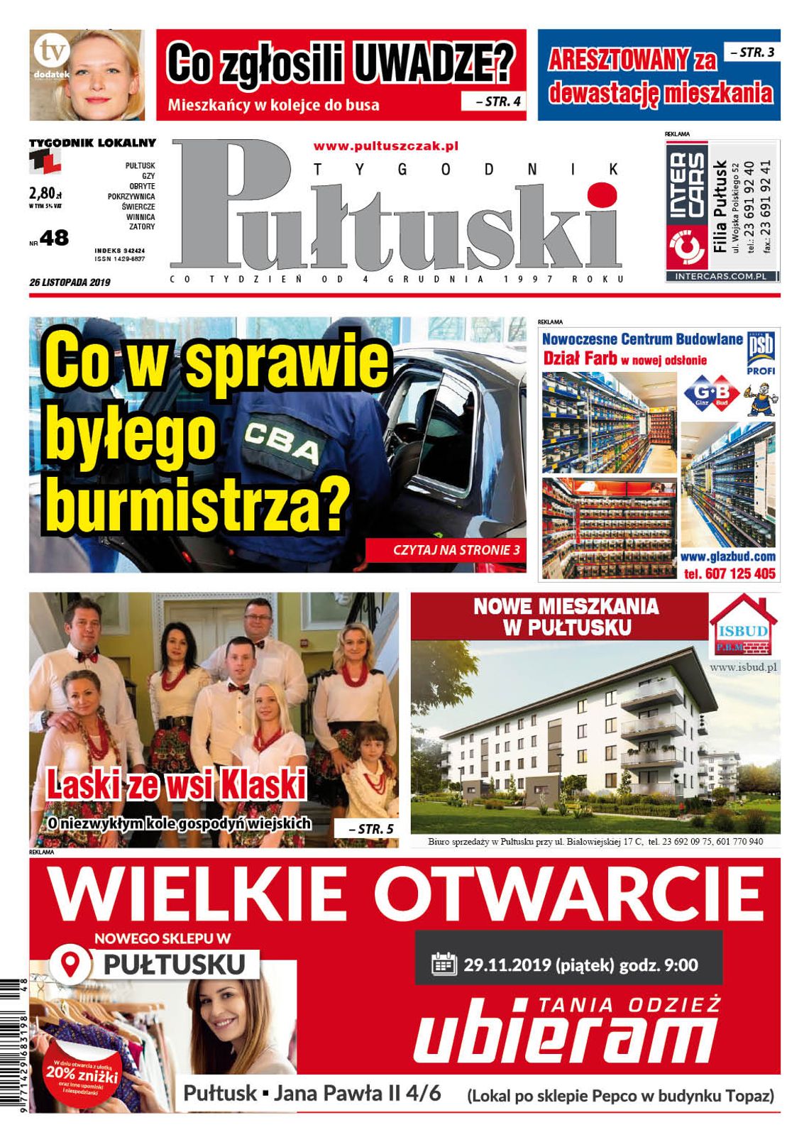 Nowe wydanie Tygodnika już we wtorek