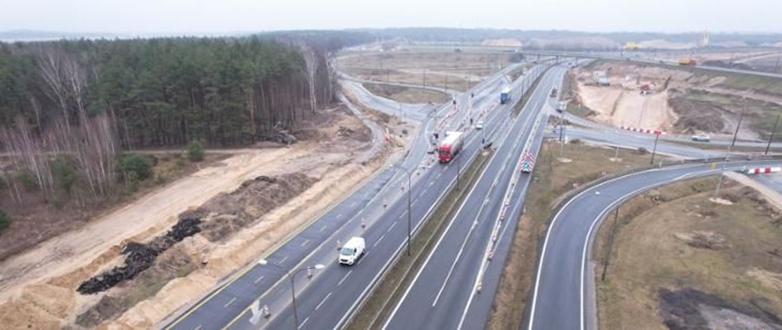 NOWODWORSKI. Kolejne zmiany w organizacji ruchu na S7 Modlin – Czosnów