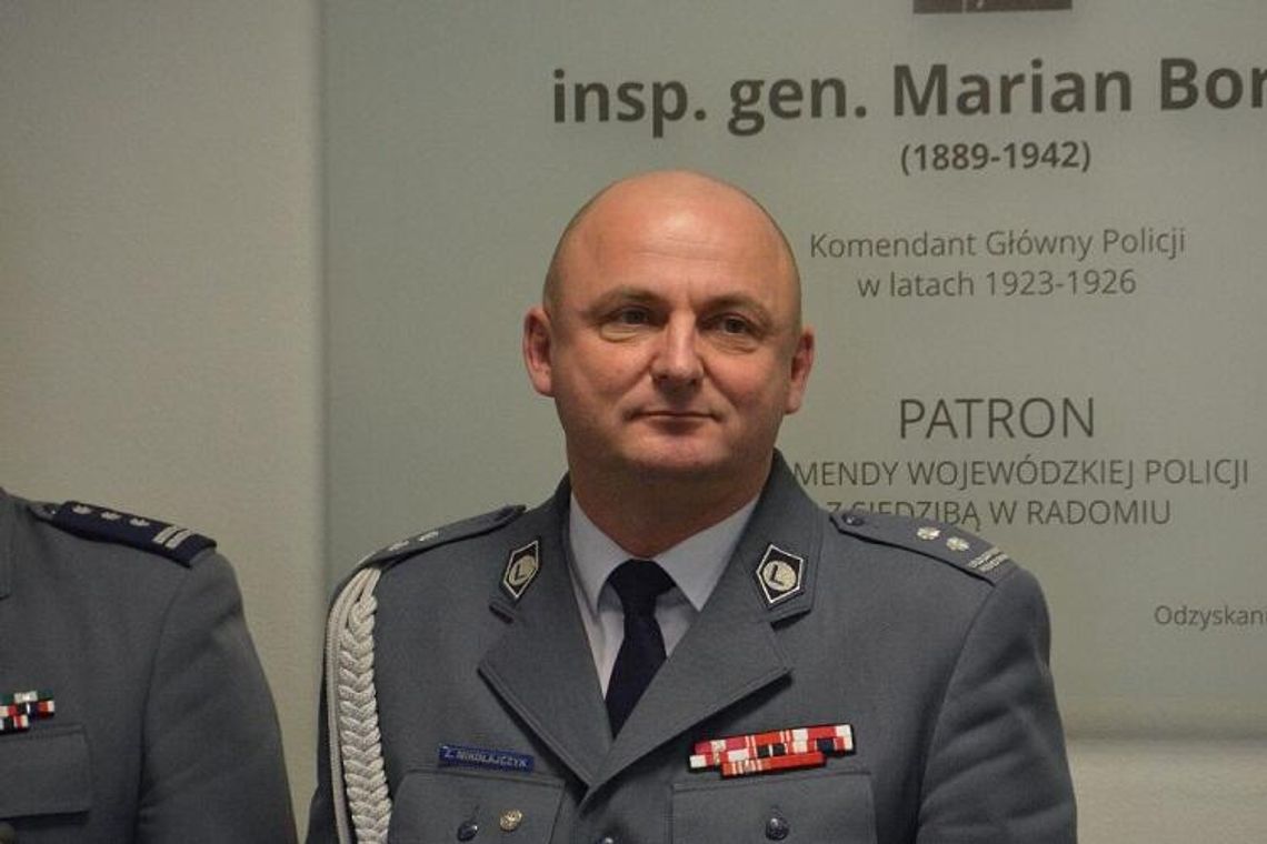Nowy zastępca szefa mazowieckich policjantów