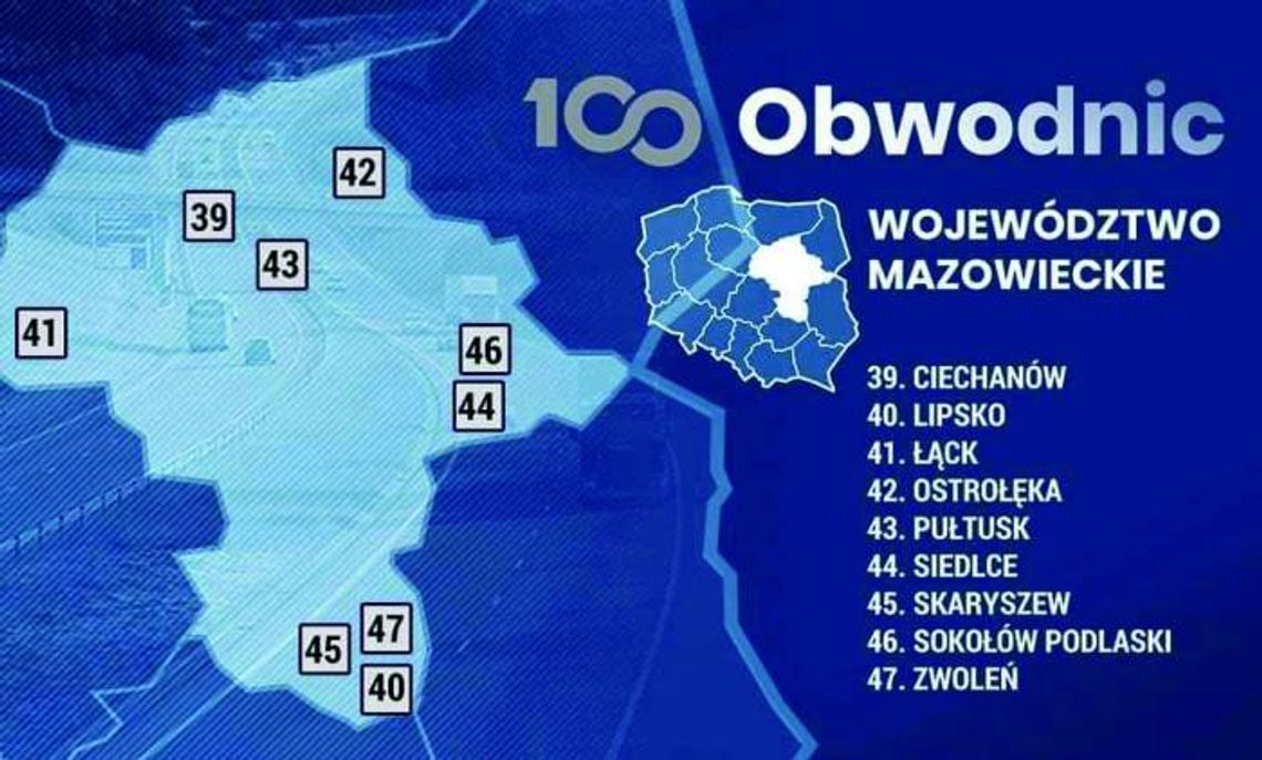 Obwodnica pułtuska w szczęśliwej setce