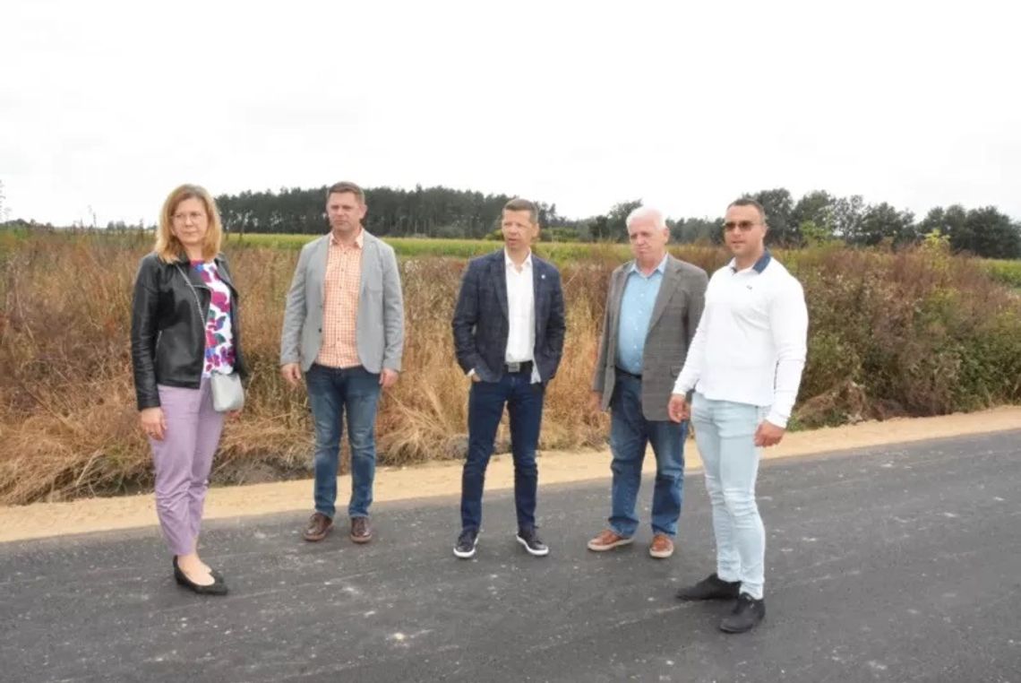 Odbiór drogi w Lipnikach Nowych