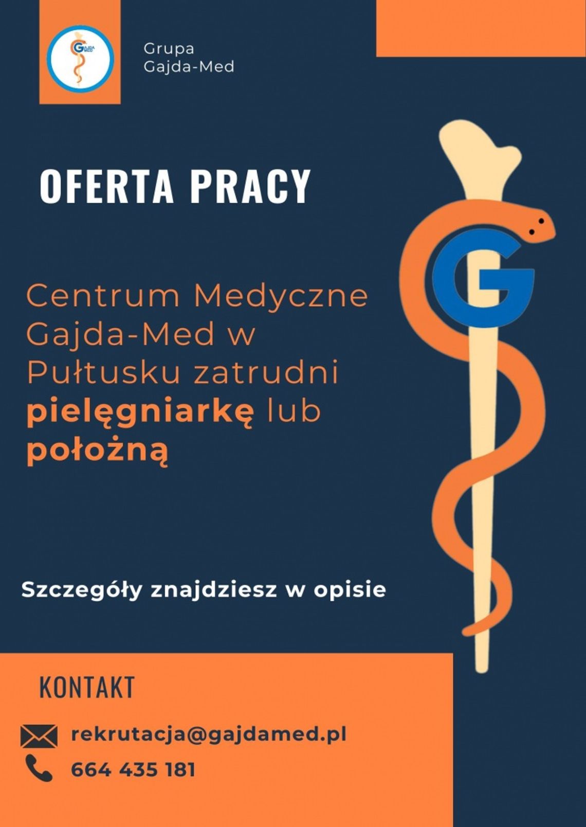 Oferty pracy w Gajda – Med
