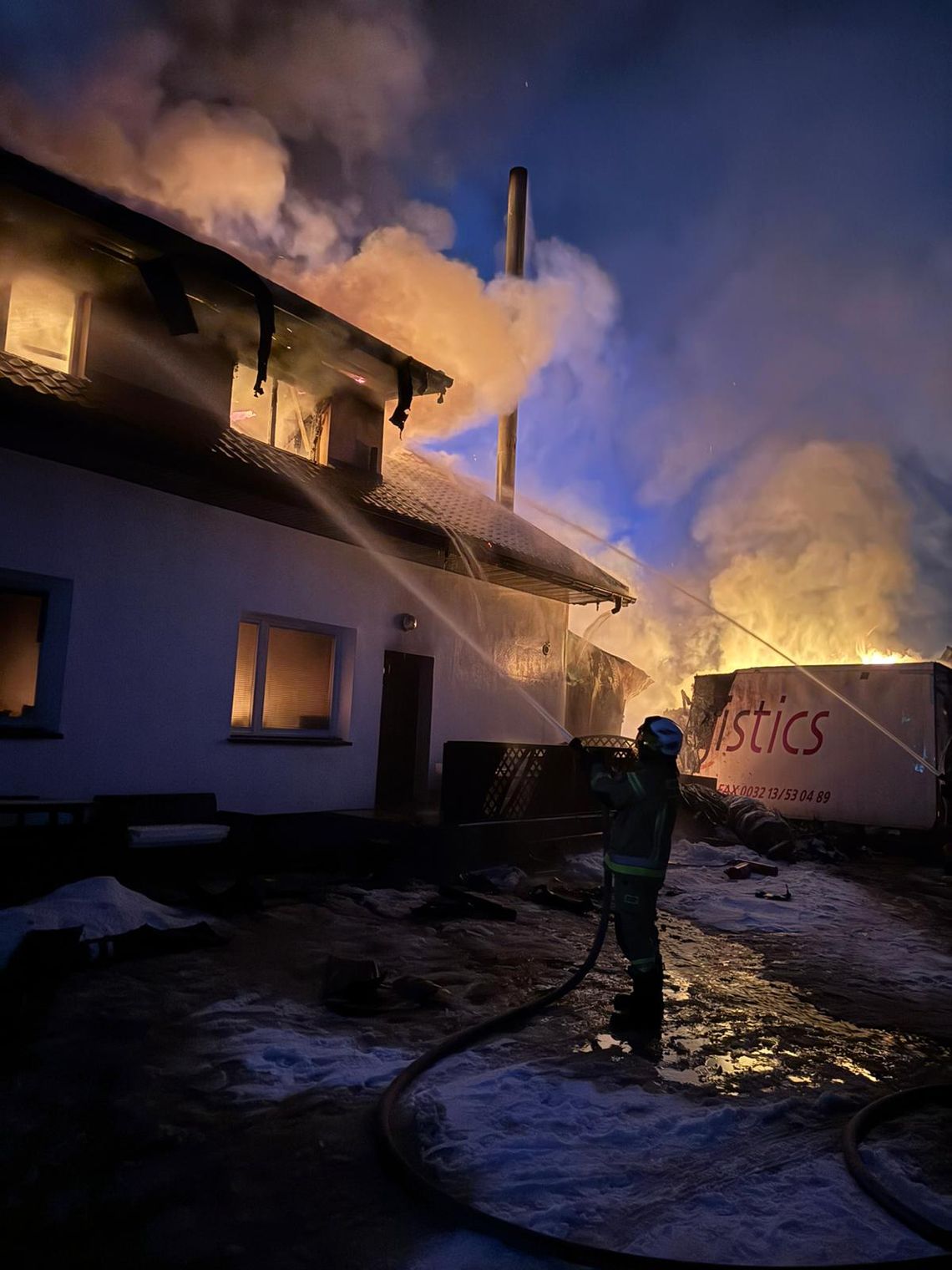 Oficjalny komunikat Komendy Powiatowej Straży Pożarnej w sprawie wczorajszego pożaru Oficjalny komunikat Komendy Powiatowej Straży Pożarnej w sprawie wczorajszego pożaru