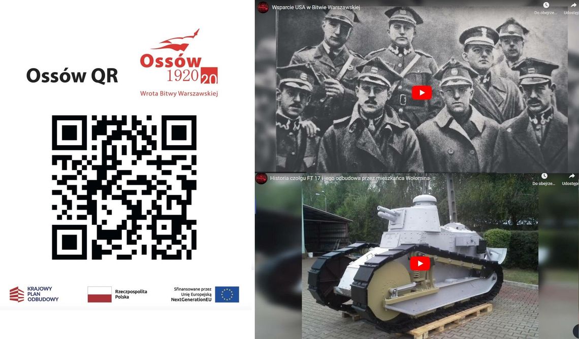 Ossów QR – historia na wyciągnięcie smartfona