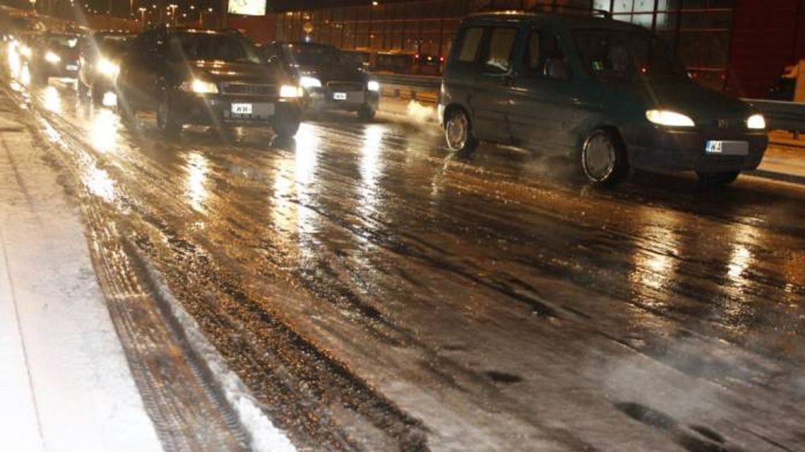 Ostrzeżenie meteorologiczne. Uwaga na drogach!