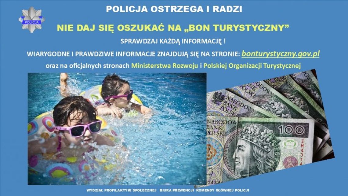 Oszustwa metodą „na bon turystyczny”