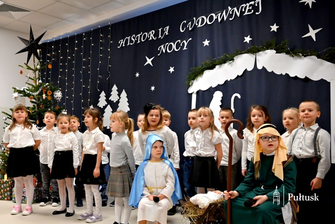 Pełne radości jasełka w Przedszkolu Miejskim nr 5 w Pułtusku