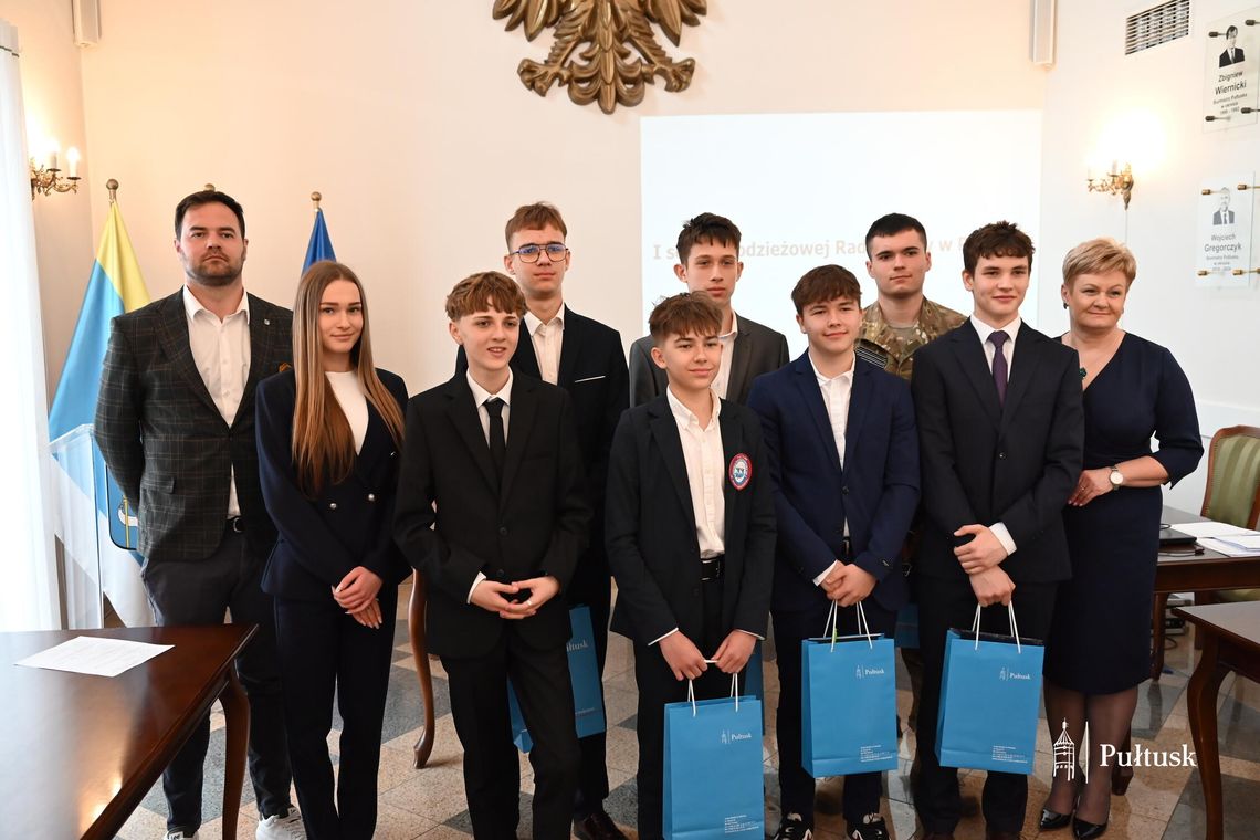 Pierwsze posiedzenie Młodzieżowej Rady Gminy Pułtusk kadencji 2026–2028