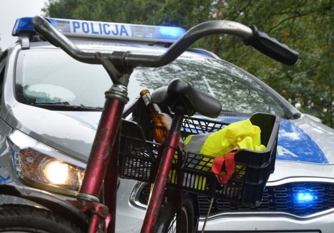 Pijany i na skradzionym rowerze