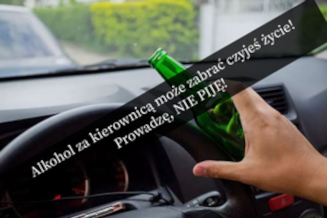 Pijany kierowca wjechał do rowu Pijany kierowca wjechał do rowu