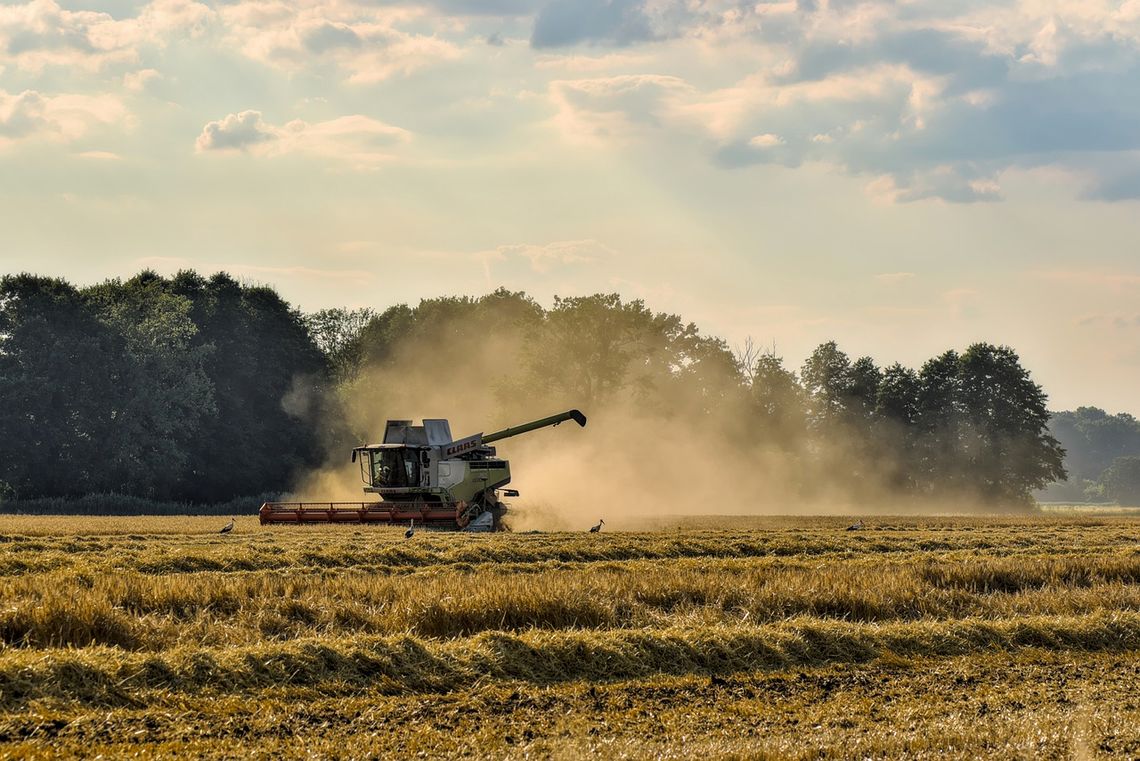 Pijany kombajnista uszkodził ogrodzenie