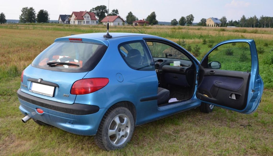 Pijany ukradł samochód