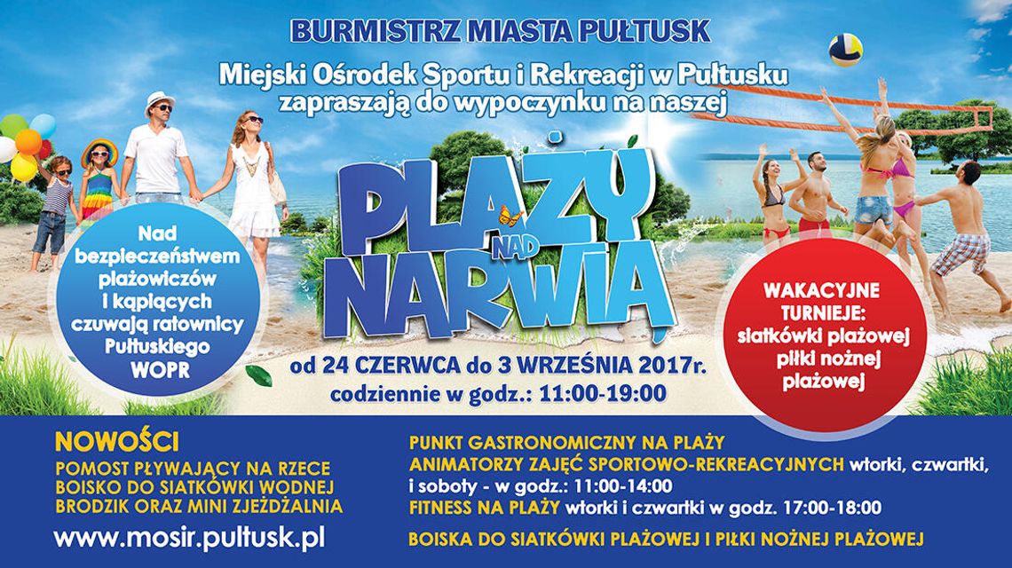 Plaża miejska już otwarta