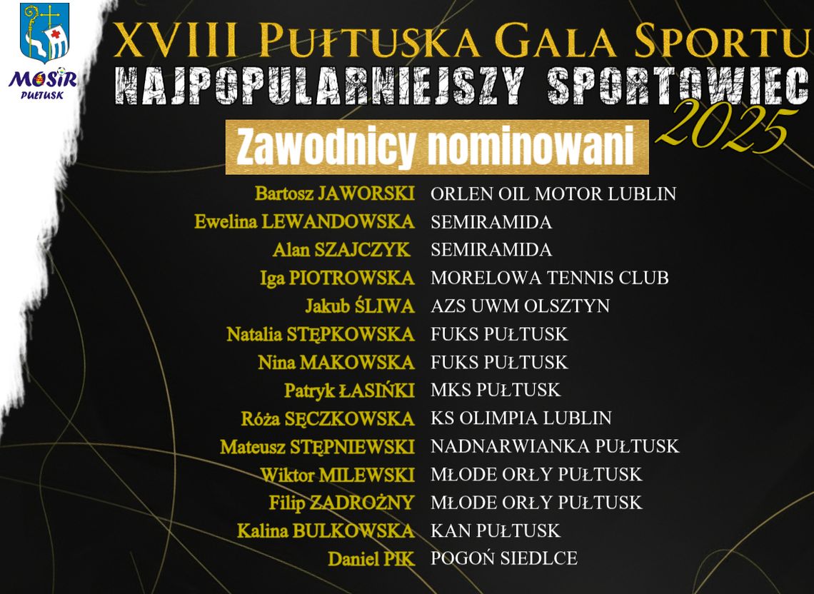 Plebiscyt na „Najpopularniejszego Sportowca Roku 2025” Plebiscyt na „Najpopularniejszego Sportowca Roku 2025”