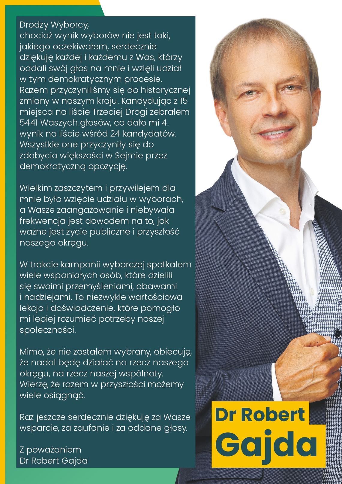 Podziękowania
