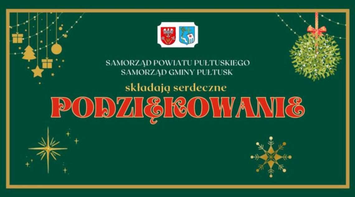 PODZIĘKOWANIE PODZIĘKOWANIE