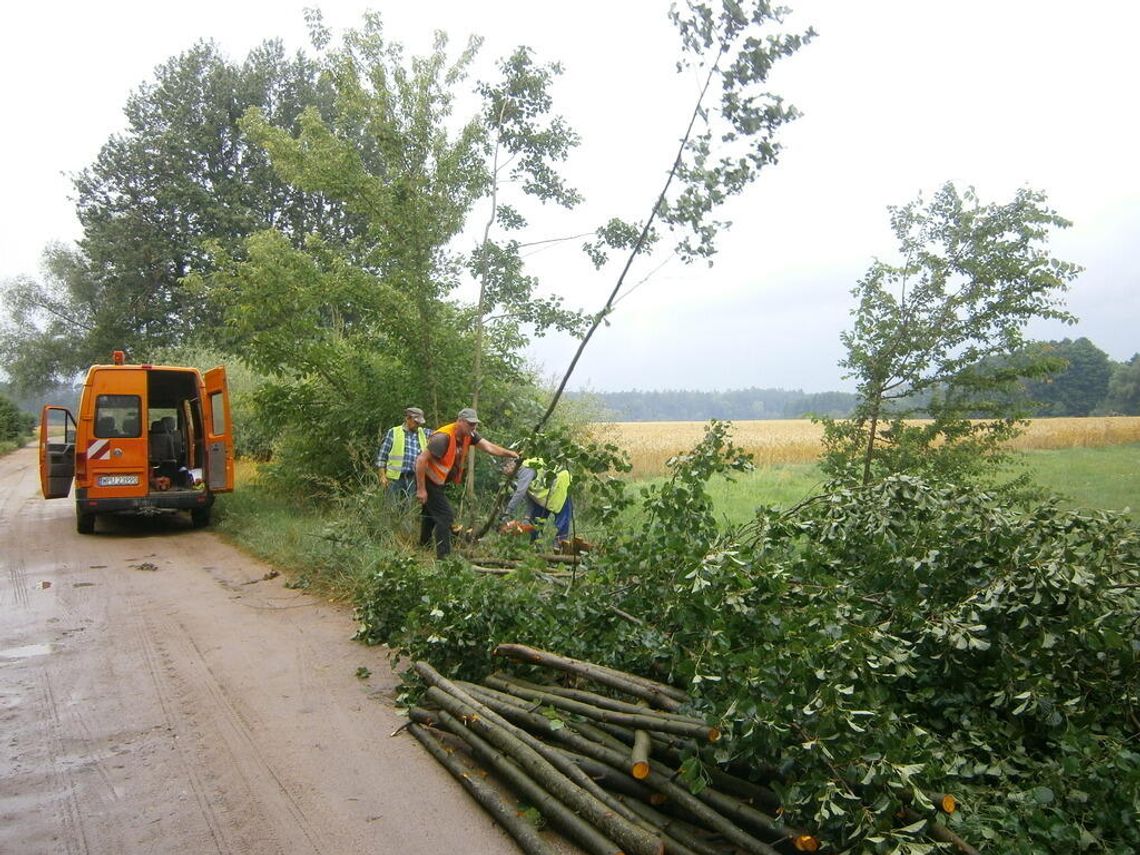 Pogoda utrudnia ale praca wre