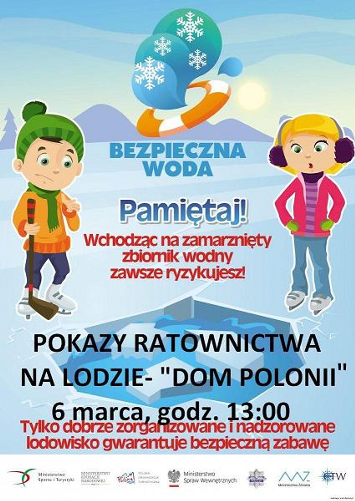 Pokazy ratownictwa lodowego