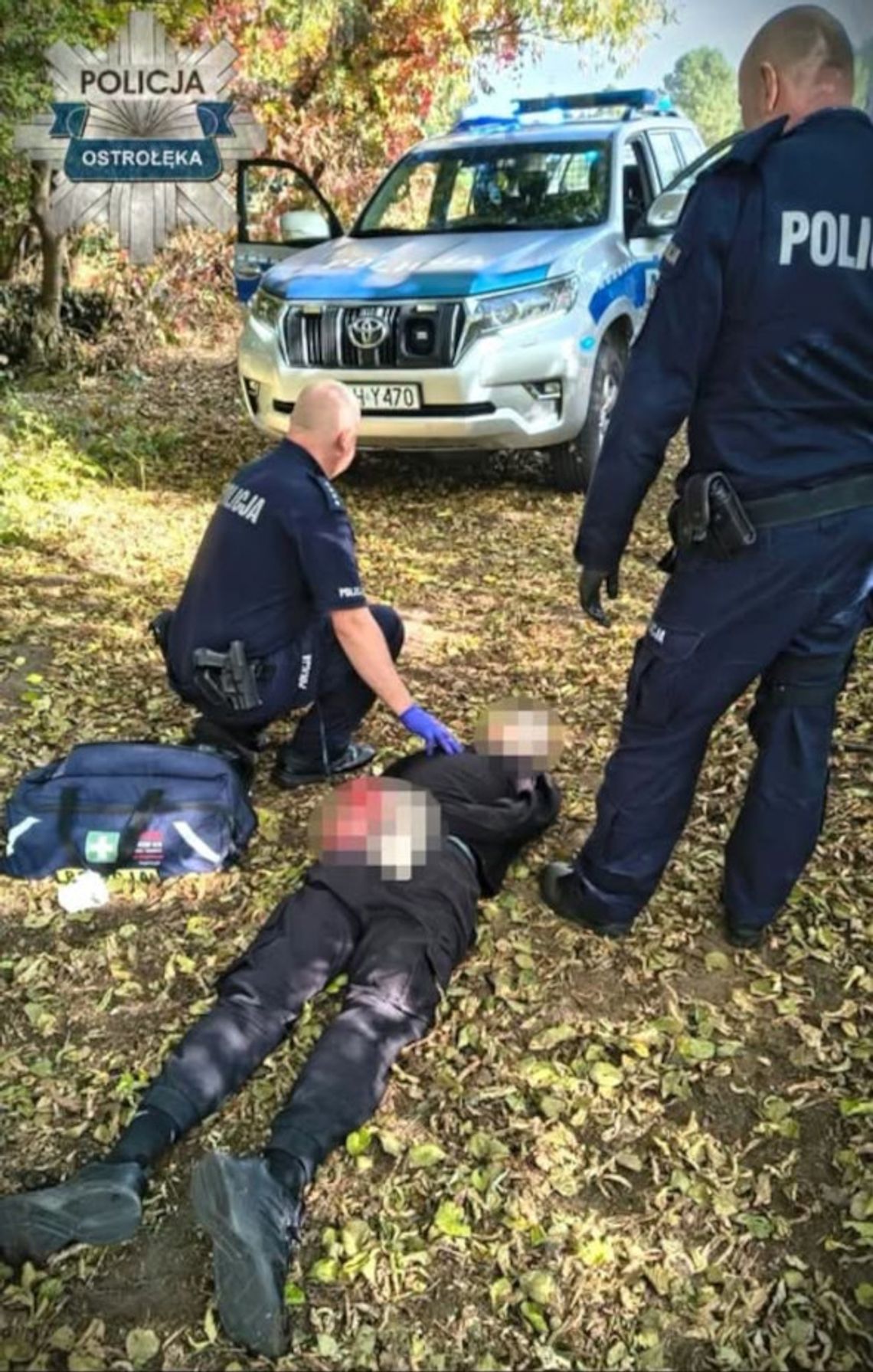 Policja ujęła nożownika Policja ujęła nożownika