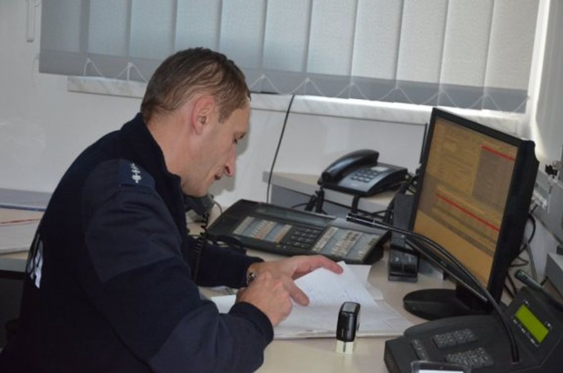 Powiadom policję nie zjawiając się w jednostce