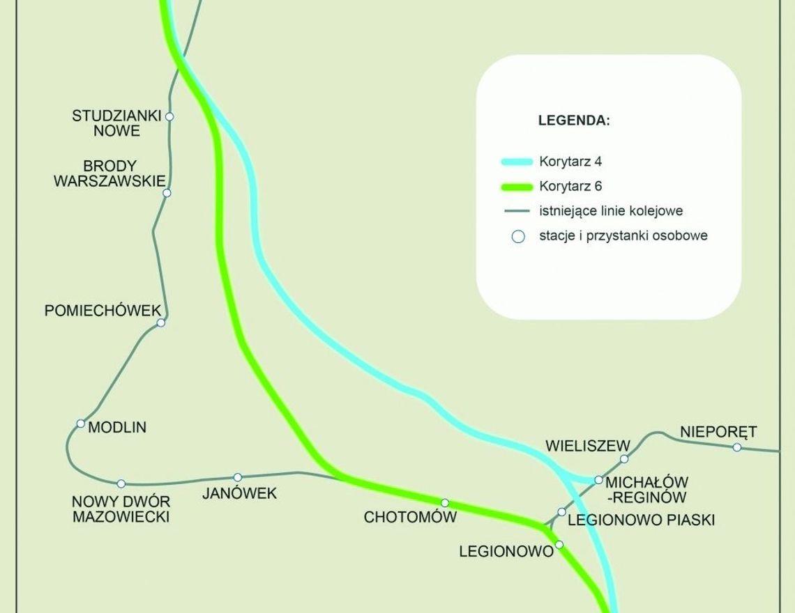 POWIAT. Legionowo, Jabłonna i Wieliszew przeciwko planom PKP