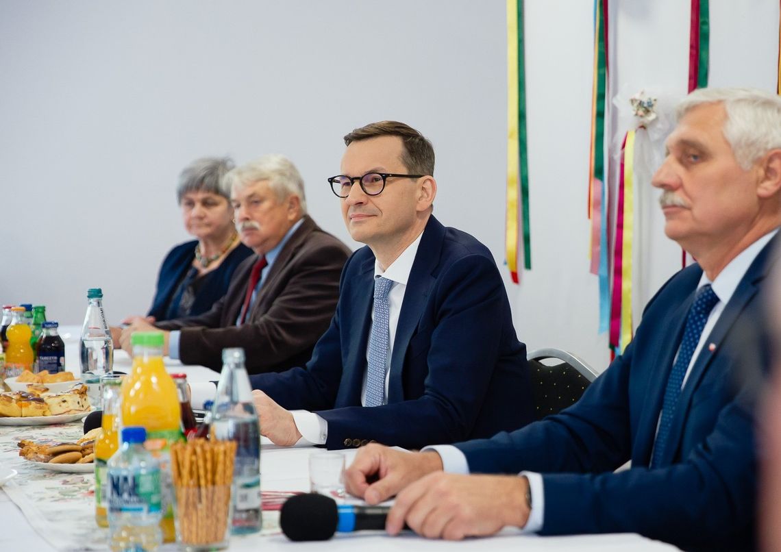 Premier odwiedził Świercze