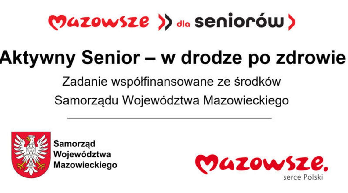 Projekt dla seniorów w Gminie Pułtusk z dofinansowaniem z Mazowsza