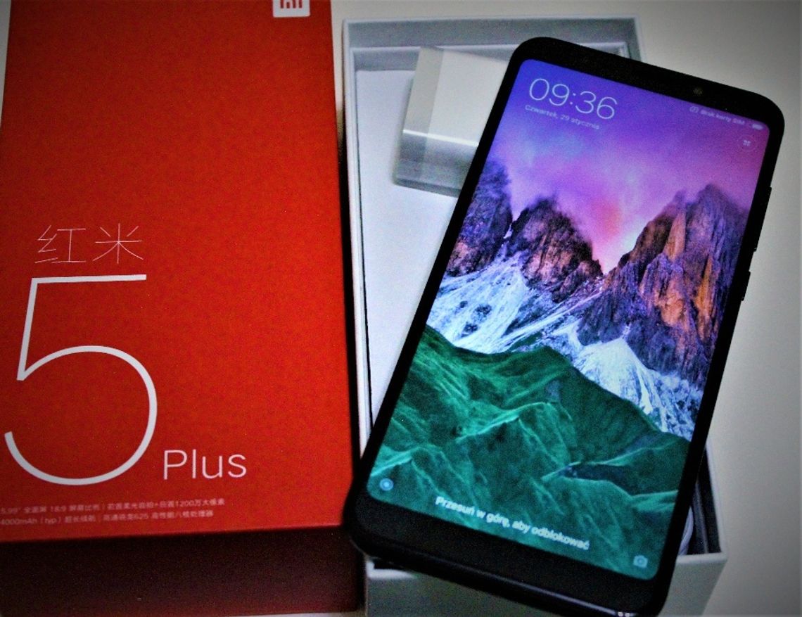 Prześlij zdjęcie i zgarnij smatfona Xiaomi Redmi 5 Plus 32GB Dual SIM LTE Black