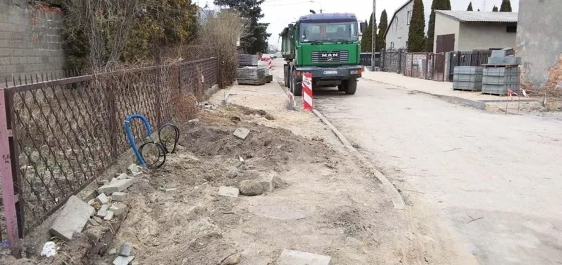 Przyspiesza przebudowa ulicy Rafała Krajewskiego