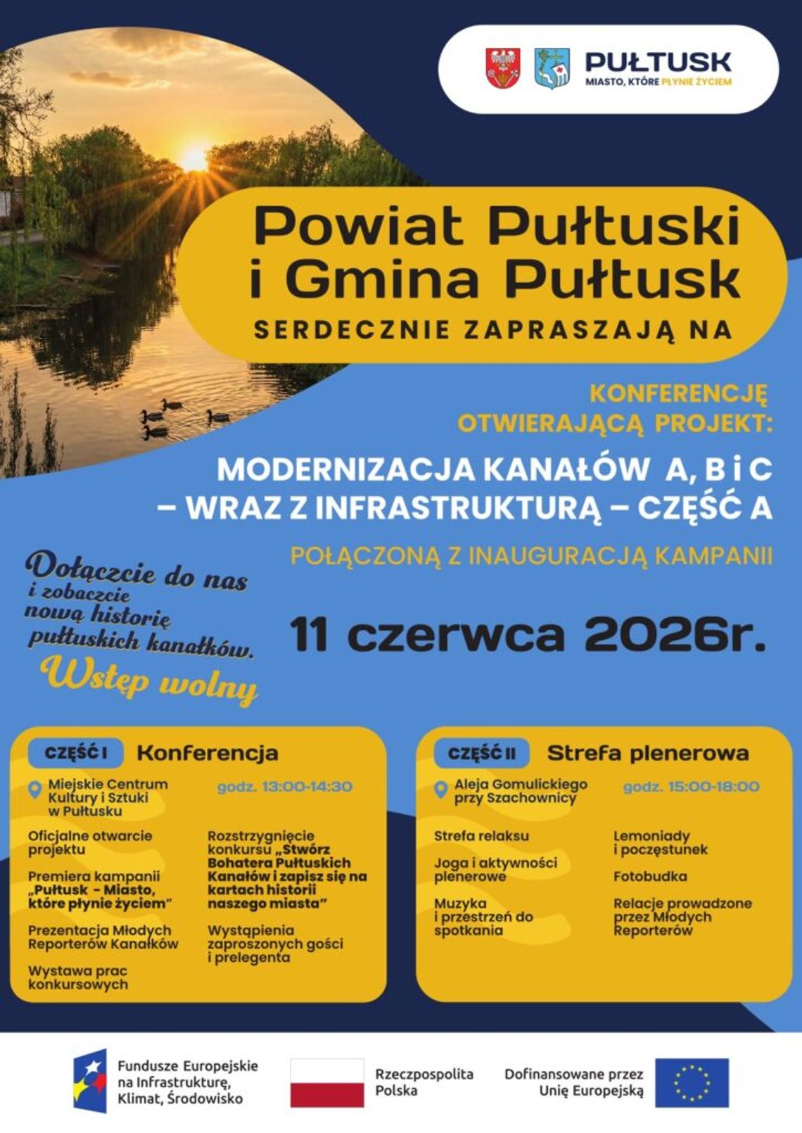 PUŁTUSK - MIASTO, KTÓRE PŁYNIE ŻYCIEM