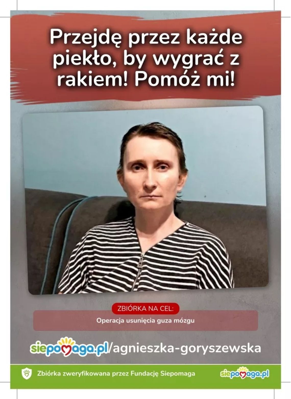 PUŁTUSZCZANKA WALCZY O ŻYCIE. POMÓŻMY JEJ POKONAĆ RAKA!