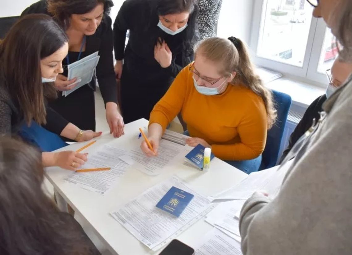 PUNKT INFORMACYJNY O POMOCY UCHODŹCOM Z UKRAINY