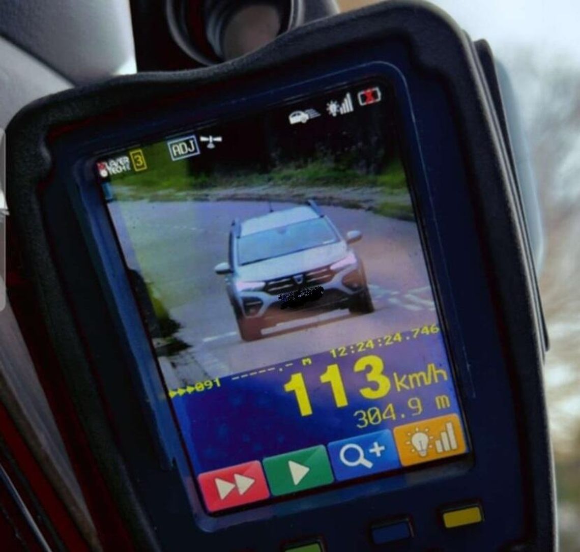 Rażące przekroczenie prędkości