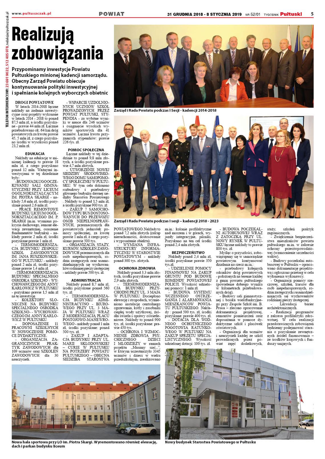 Realizują zobowiązania