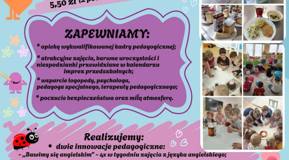 Rekrutacja trwa w Przedszkolu Wiejskim w Przemiarowie